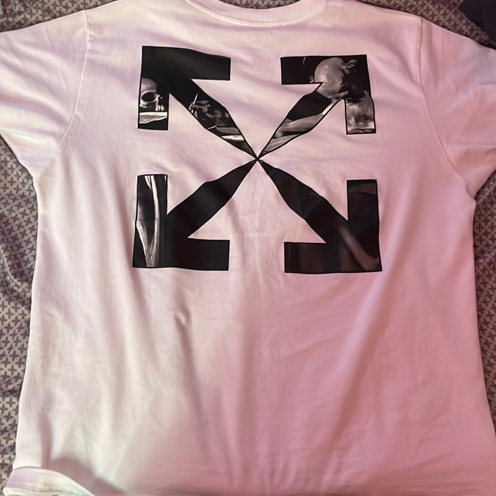 Offwhite X on the back